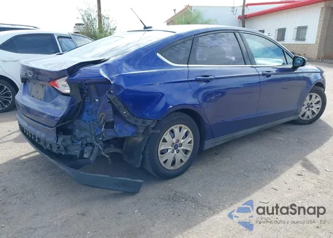 2013 Ford Fusion S из США, поврежденный, VIN 3FA6P0G76DR216066